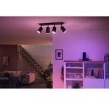 Philips HUE White & Color Ambiance Fugato 4er-Spot, LED-Leuchte schwarz
