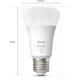 Philips Hue White E27, LED-Lampe Doppelpack, ersetzt 60 Watt