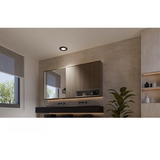 Philips Hue White & Color Ambiance Slim Einbauleuchte 90 mm, LED-Leuchte schwarz