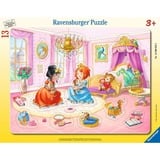 Ravensburger Kinderpuzzle - Im Prinzessinnenschloss 13 Teile, Rahmenpuzzle