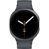 SAMSUNG Galaxy Watch8, Smartwatch dunkelgrau, 44 mm, Sport Band M/L