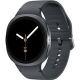 SAMSUNG Galaxy Watch8, Smartwatch dunkelgrau, 44 mm, Sport Band M/L