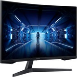 SAMSUNG Odyssey G5 C27G54TQBU, Gaming-Monitor 69 cm (27 Zoll), schwarz, QHD, Curved, AMD Free-Sync, 144Hz Panel