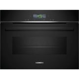 Siemens CM724G1B1 IQ700, Backofen schwarz/edelstahl, mit Mikrowellenfunktion, 60 cm, Home Connect