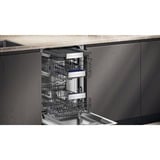 Siemens SR55ZS10ME IQ500, Spülmaschine edelstahl (gebürstet)/schwarz, 45 cm, Home Connect