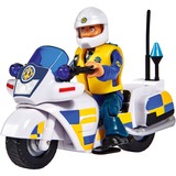 Simba Feuerwehrmann Sam Polizei-Motorrad, Spielfahrzeug mit Figur