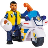Simba Feuerwehrmann Sam Polizei-Motorrad, Spielfahrzeug mit Figur