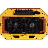 Thermaltake The Tower 600 BuThermaltakeer Caramel, Tower-Gehäuse gelb, Tempered Glass x 3