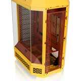 Thermaltake The Tower 600 Butter Caramel, Tower-Gehäuse gelb, Tempered Glass x 3