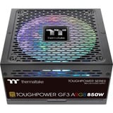 Thermaltake Toughpower GF3 ARGB 850W Gold, PC-Netzteil schwarz, 5x PCIe, Kabel-Management, 850 Watt