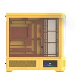 Thermaltake View 600 TG BuThermaltakeer Caramel, Big-Tower-Gehäuse gelb, Tempered Glass