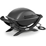 Weber Elektrogrill Q 1400, Dark Grey schwarz/grau, 2.200 Watt