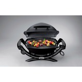 Weber Elektrogrill Q 1400, Dark Grey schwarz/grau, 2.200 Watt