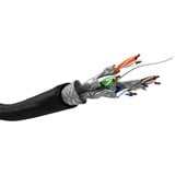 goobay Outdoor Netzwerkabel Cat.7 S/FTP (PiMF) schwarz, 305 Meter
