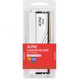 ADATA DIMM 16 GB DDR5-6000, Arbeitsspeicher weiß, AX5U6000C3616G-SLABWH, XPG Lancer Blade, INTEL XMP, AMD EXPO