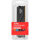 ADATA DIMM 32 GB DDR5-6400 (2x 16 GB) Dual-Kit, Arbeitsspeicher schwarz, AX5U6400C3216G-DTLABRBK, XPG Lancer Blade RGB, INTEL XMP, AMD EXPO