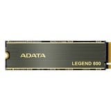 ADATA LEGEND 800 1 TB, SSD grau/gold, PCIe 4.0 x4, NVMe 1.4, M.2 2280