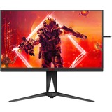 AOC AGON AG275QX/EU, Gaming-Monitor 69 cm (27 Zoll), schwarz/rot, QHD, HDR, G-Sync kompatibel, 170Hz Panel