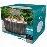 Bestway Whirlpool LAY-Z-SPA Bahamas AirJet, Ø 180cm x 66cm, Schwimmbad grau
