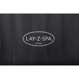 Bestway Whirlpool LAY-Z-SPA Miami AirJet, Schwimmbad schwarz, Ø 180cm x 66cm