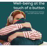 Beurer HK 77 Heaty celestial-green, Heizkissen grün, Cordbezug