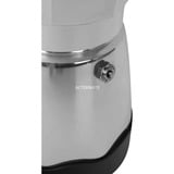 Bialetti Moka Timer, Espressomaschine silber/schwarz, 6 Tassen