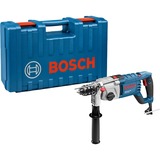 Bosch Schlagbohrschrauber GSB 162-2 RE, Schlagbohrmaschine blau, Handwerkerkoffer, 1500 Watt