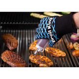 Broil King Grillhandschuh mit Silikongrip schwarz/blau, 1 Stück