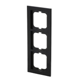 Busch-Jaeger Rahmen 3-fach schwarz, Retail