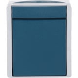 Busch-Jaeger Wechselschalter Aufputz 1 Modul mit Wippe, Schutzart IP44, 10 Ampere, Typ 2601/6 W-53 blaugrün, Retail