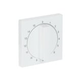 Busch-Jaeger Zentralscheibe Bedienelement, Abdeckung weiß, Retail