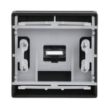 Busch-Jaeger Zentralscheibe für Cardschalter mit Symbolik und Kalotte schwarz, Retail