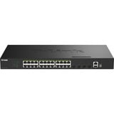 D-Link DGS-1530-28P/E, Switch schwarz