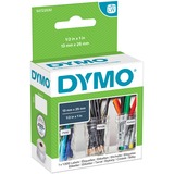 Dymo LabelWriter ORIGINAL Vielzwecketiketten 13x25mm, 1 Rolle mit 1000 Etiketten weiß, wieder ablösbar, S0722530