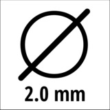 EINHELL Mäh-Faden super cut line 2,0mm 15 Meter