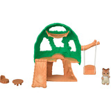 EPOCH Sylvanian Families - Baby Abenteuer Baumhaus, Konstruktionsspielzeug 