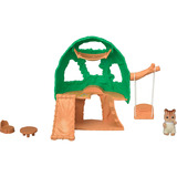 EPOCH Sylvanian Families - Baby Abenteuer Baumhaus, Konstruktionsspielzeug 