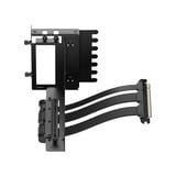 Fractal Design Flex 2 PCIe 4.0 x16 Black, Halterung + Verlängerungskabel schwarz, 19,5cm