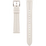 Huawei Watch FIT mini, Smartwatch gold, Lederarmband in Frosty White