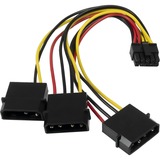 Inter-Tech SU-2, NVMe/ SAS/ SATA, 4-fach, Backplane 