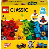 LEGO 11014 Classic Steinebox mit Rädern, Konstruktionsspielzeug 