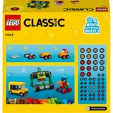 LEGO 11014 Classic Steinebox mit Rädern, Konstruktionsspielzeug 