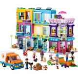 LEGO 41704 Friends Wohnblock in Heartlake City mit Friseursalon und Café, Konstruktionsspielzeug Mit 7 Minipuppen