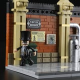 Lumibricks Steampunk-Motorradverfolgung, Konstruktionsspielzeug 
