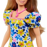 Mattel Barbie Fashionistas-Puppe mit Down-Syndrom im Blümchenkleid 
