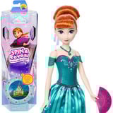 Mattel Spin and Reveal Anna Modepuppe und Accessoires mit Überraschungen aus Disney Die Eiskönigin 