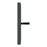 Merten Zentralplatte für Antennensteckdose vier Loch anthrazit, Retail