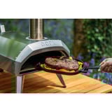 Ooni Servierpfanne Sizzler anthrazit, Sockel aus Edelstahl