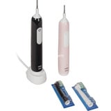 Oral-B Pro 1 Duo Cross Action mit 2. Handstück, Elektrische Zahnbürste schwarz/pink