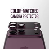 PanzerGlass Fender Kameraschutz, Schutzfolie dunkelviolett, iPhone 18 Pro